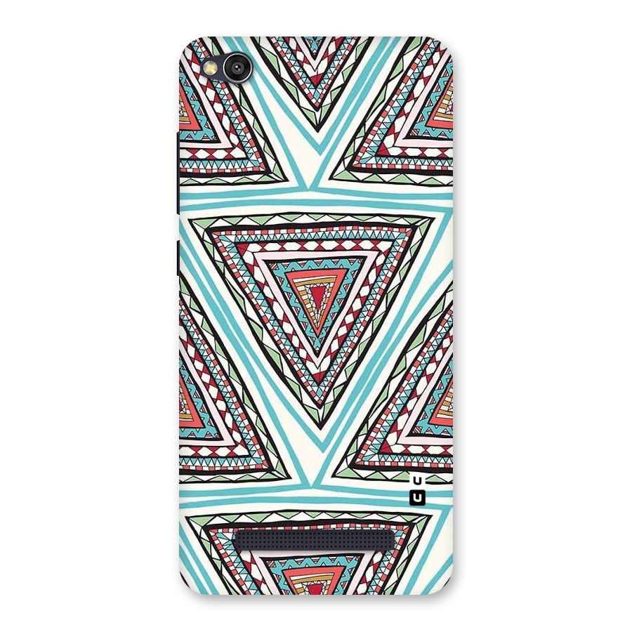 Triangle Abstract Mode Back Case for Redmi 4A