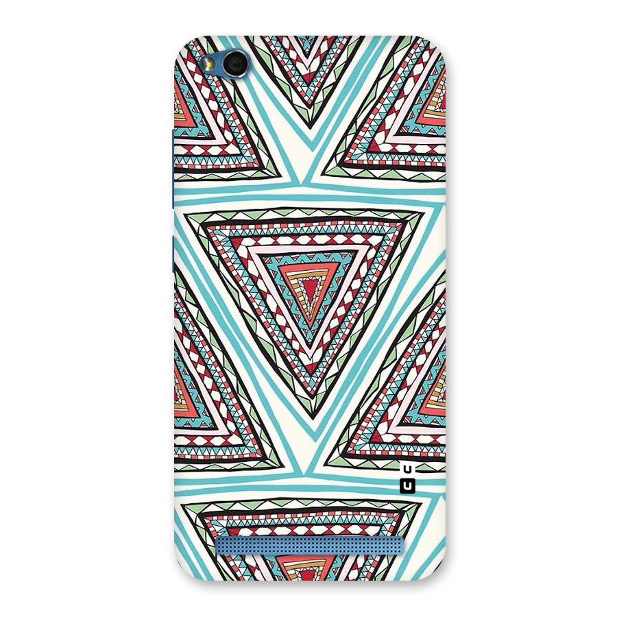 Triangle Abstract Mode Back Case for Redmi 5A