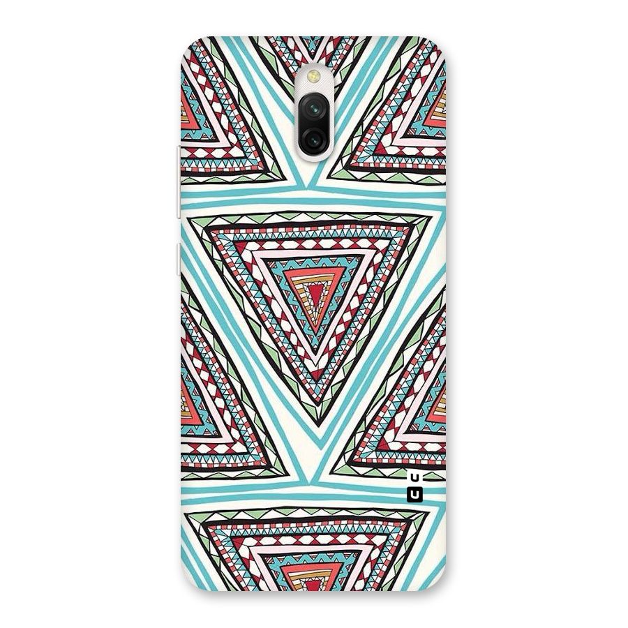 Triangle Abstract Mode Back Case for Redmi 8A Dual