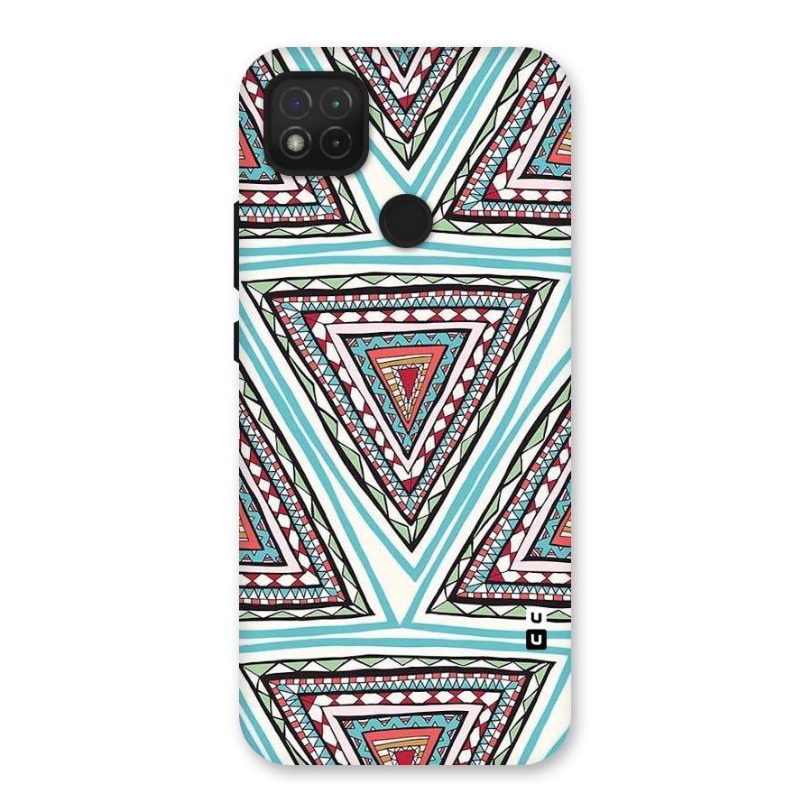 Triangle Abstract Mode Back Case for Redmi 9