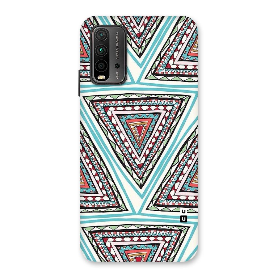 Triangle Abstract Mode Back Case for Redmi 9 Power
