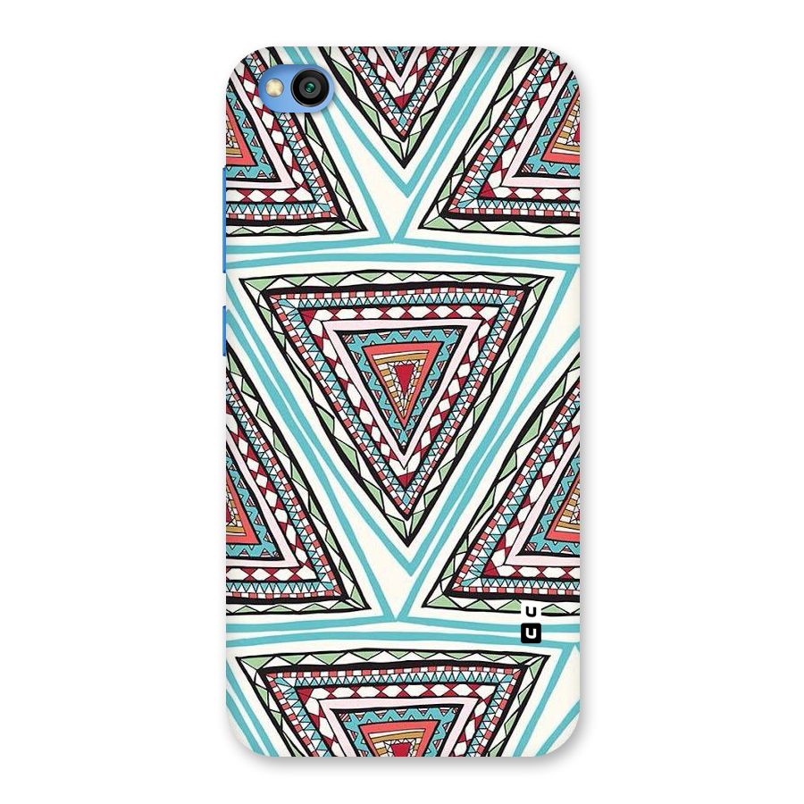 Triangle Abstract Mode Back Case for Redmi Go