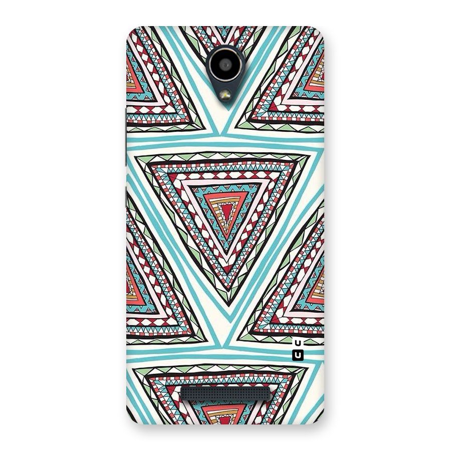 Triangle Abstract Mode Back Case for Redmi Note 2