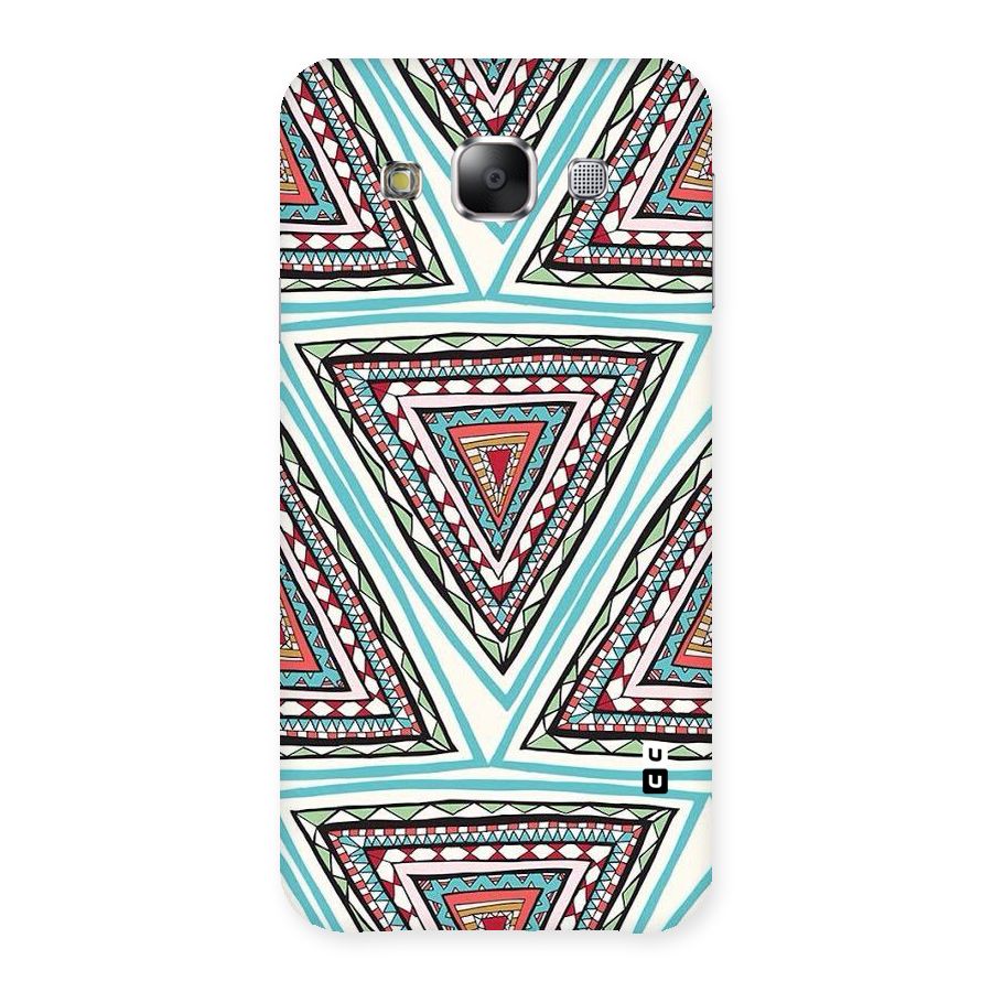 Triangle Abstract Mode Back Case for Samsung Galaxy E5