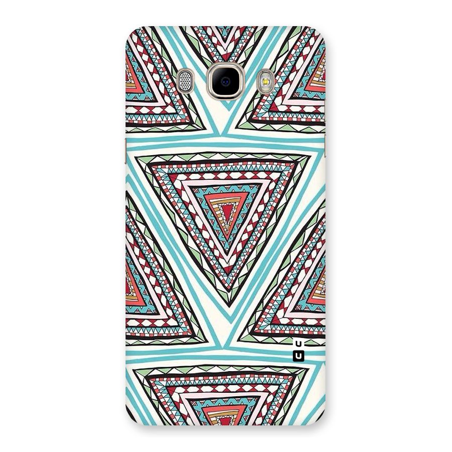 Triangle Abstract Mode Back Case for Samsung Galaxy J7 2016