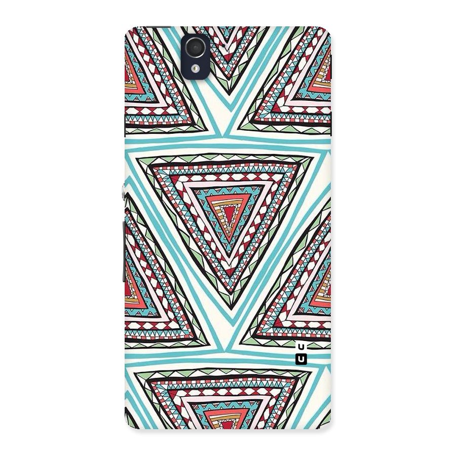 Triangle Abstract Mode Back Case for Sony Xperia Z