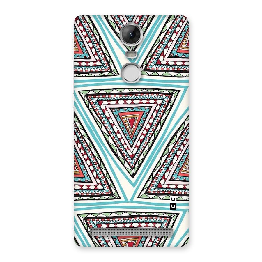 Triangle Abstract Mode Back Case for Vibe K5 Note
