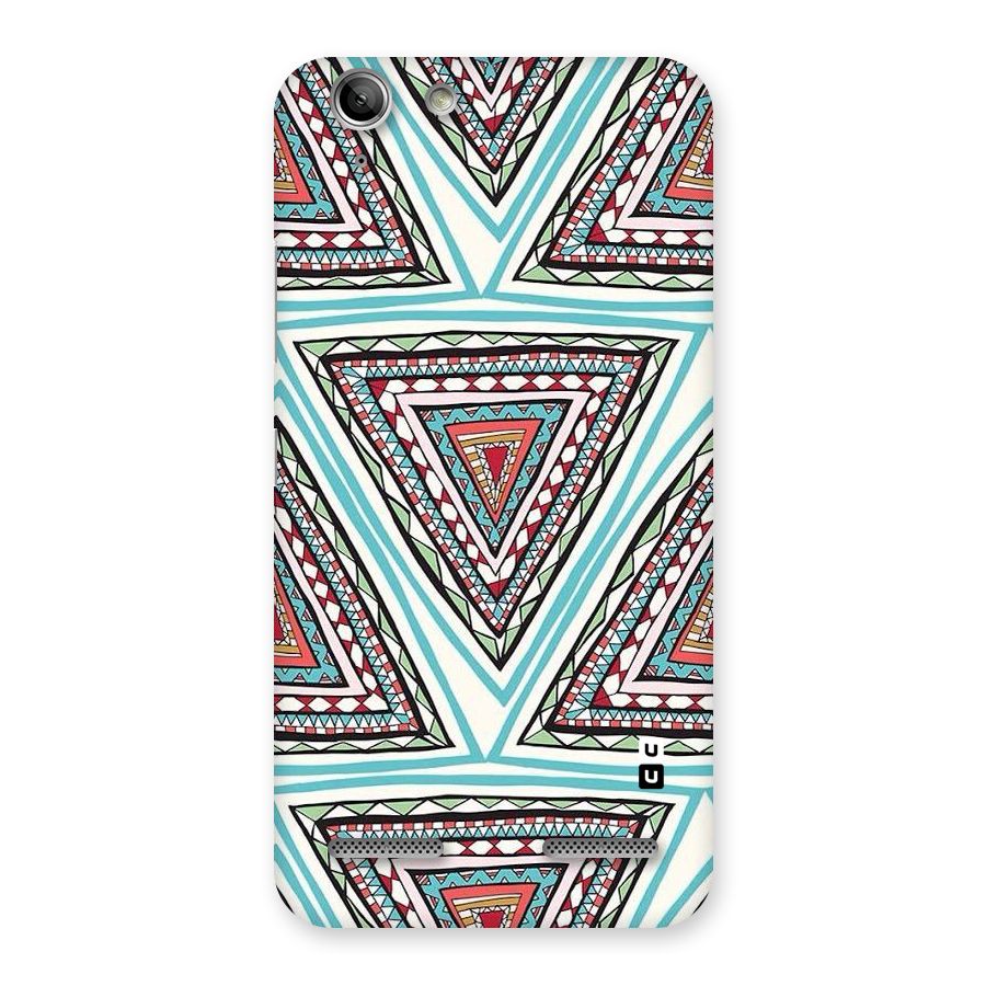 Triangle Abstract Mode Back Case for Vibe K5 Plus