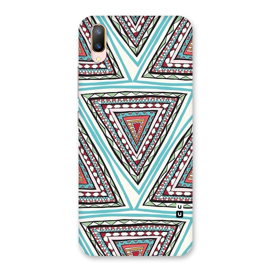Triangle Abstract Mode Back Case for Vivo V11 Pro