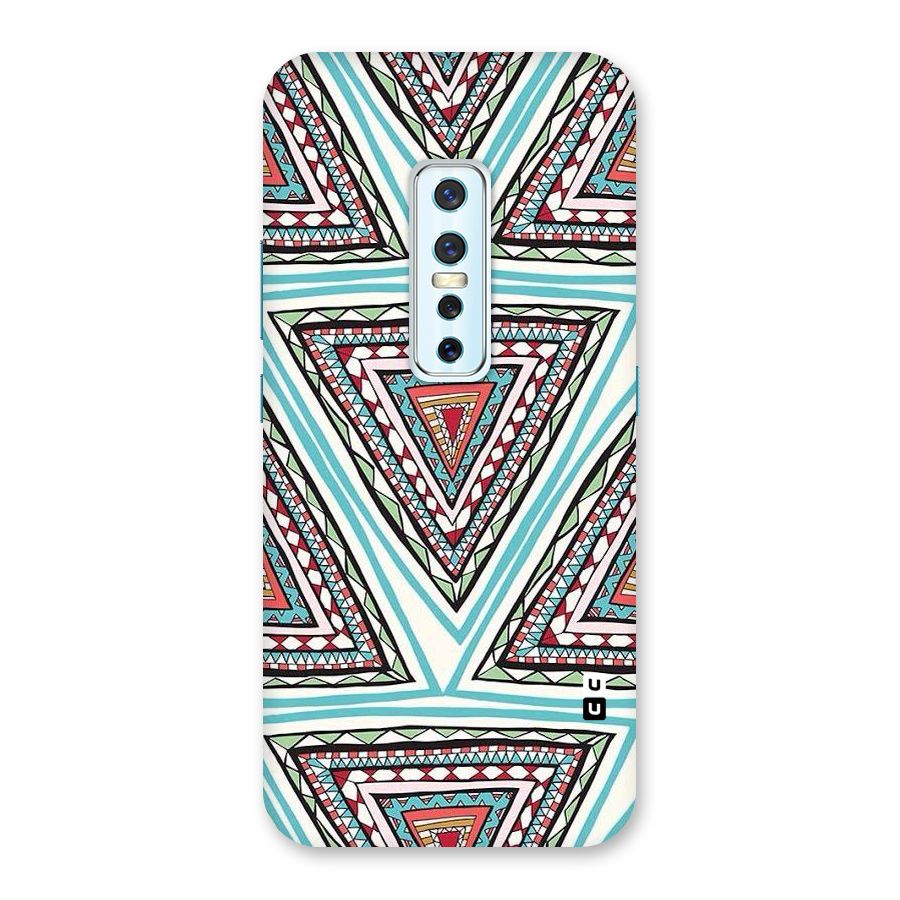Triangle Abstract Mode Back Case for Vivo V17 Pro