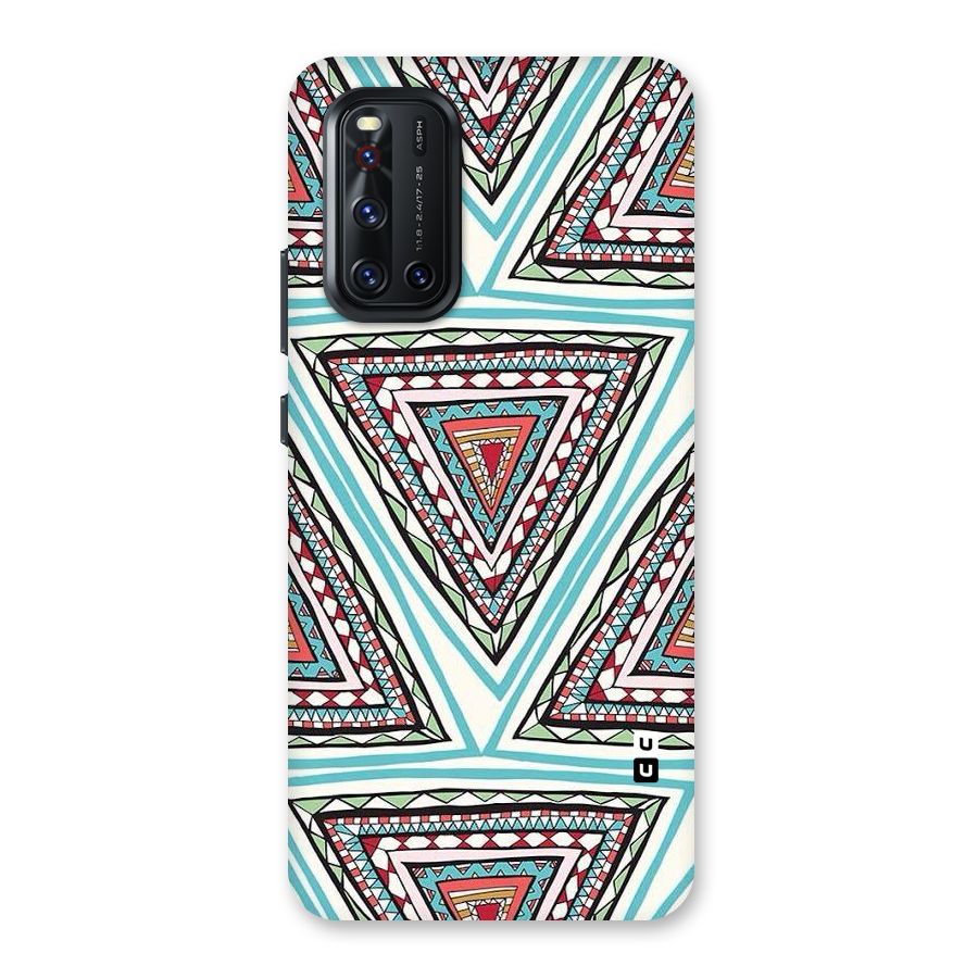 Triangle Abstract Mode Back Case for Vivo V19