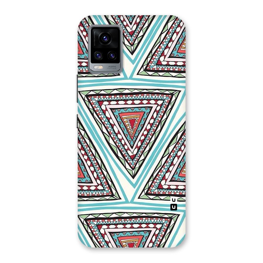 Triangle Abstract Mode Back Case for Vivo V20