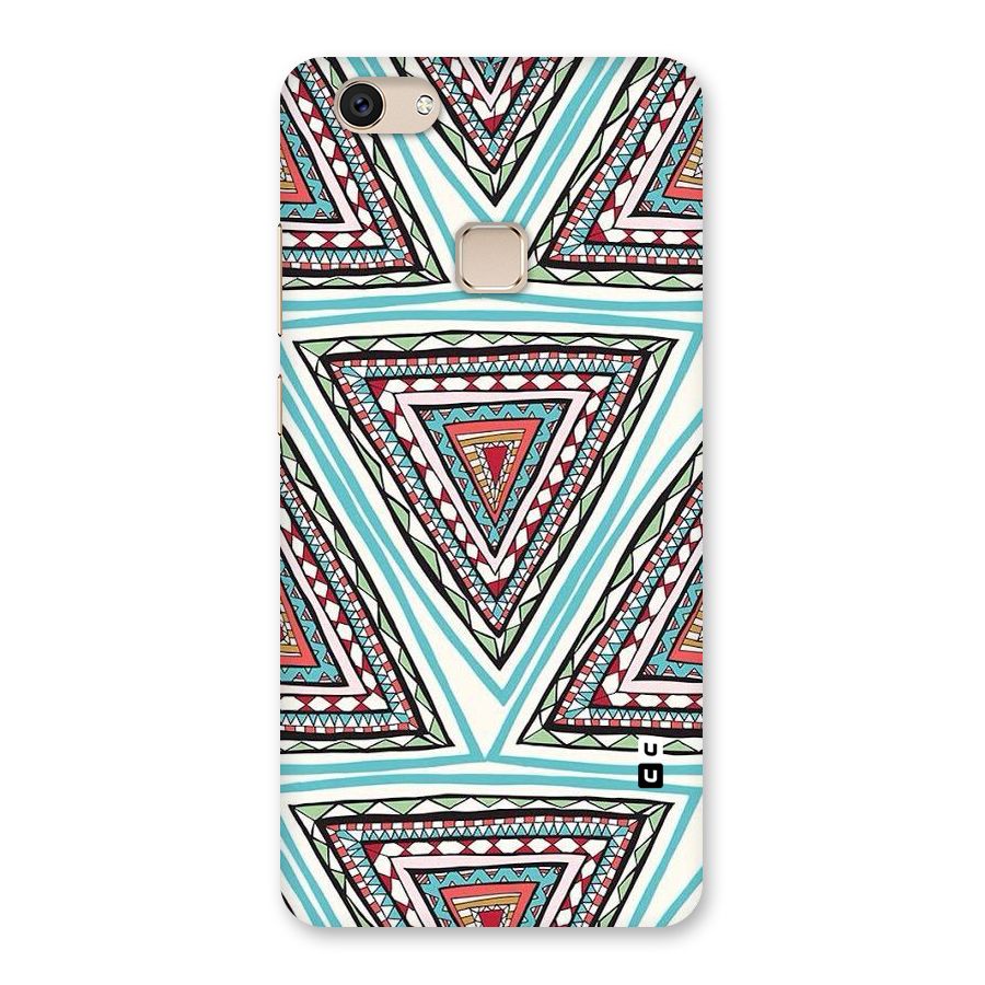 Triangle Abstract Mode Back Case for Vivo V7