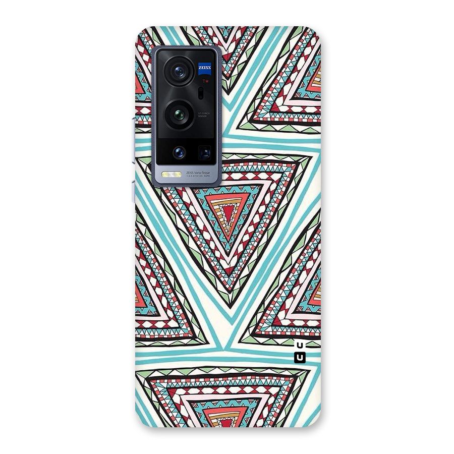 Triangle Abstract Mode Back Case for Vivo X60 Pro Plus