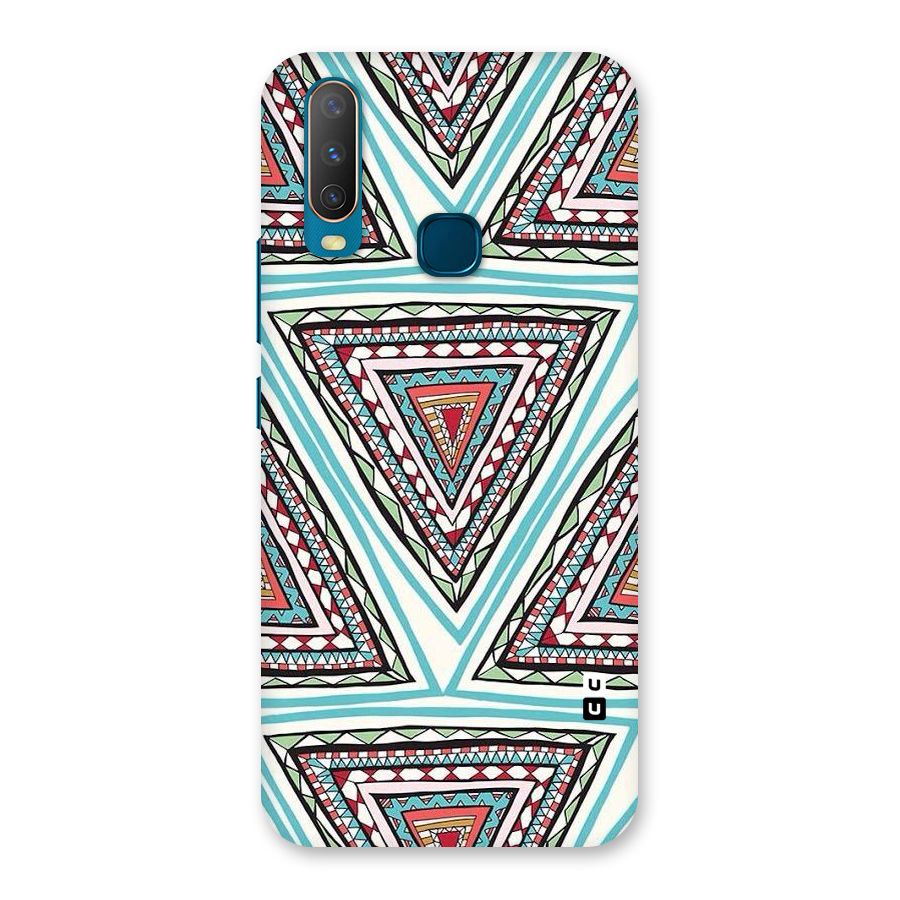 Triangle Abstract Mode Back Case for Vivo Y17