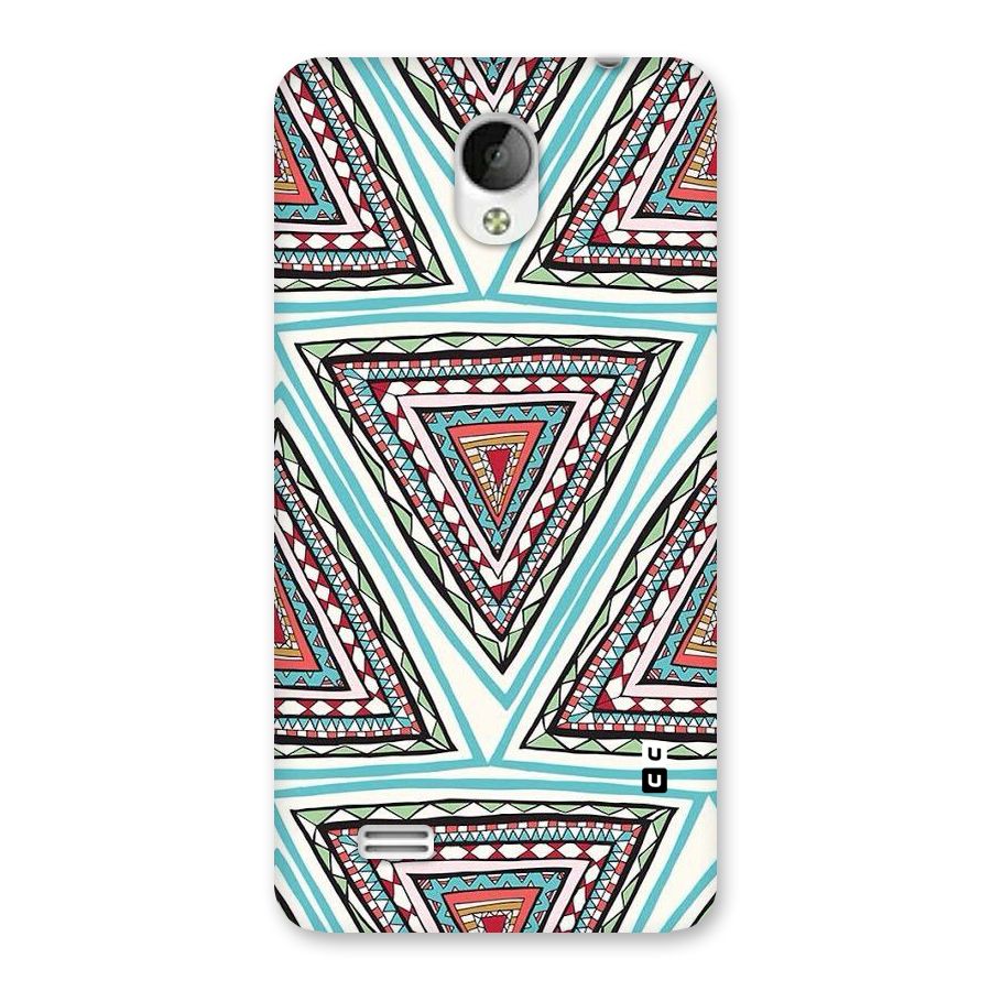 Triangle Abstract Mode Back Case for Vivo Y21