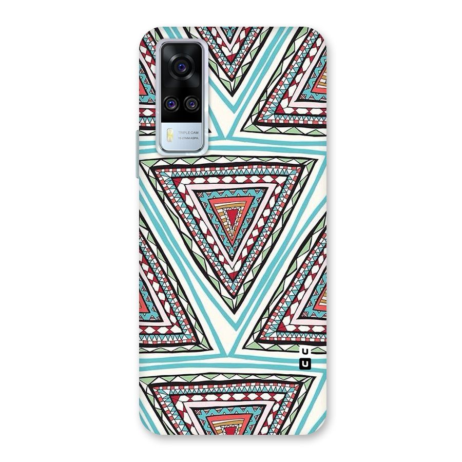 Triangle Abstract Mode Back Case for Vivo Y31