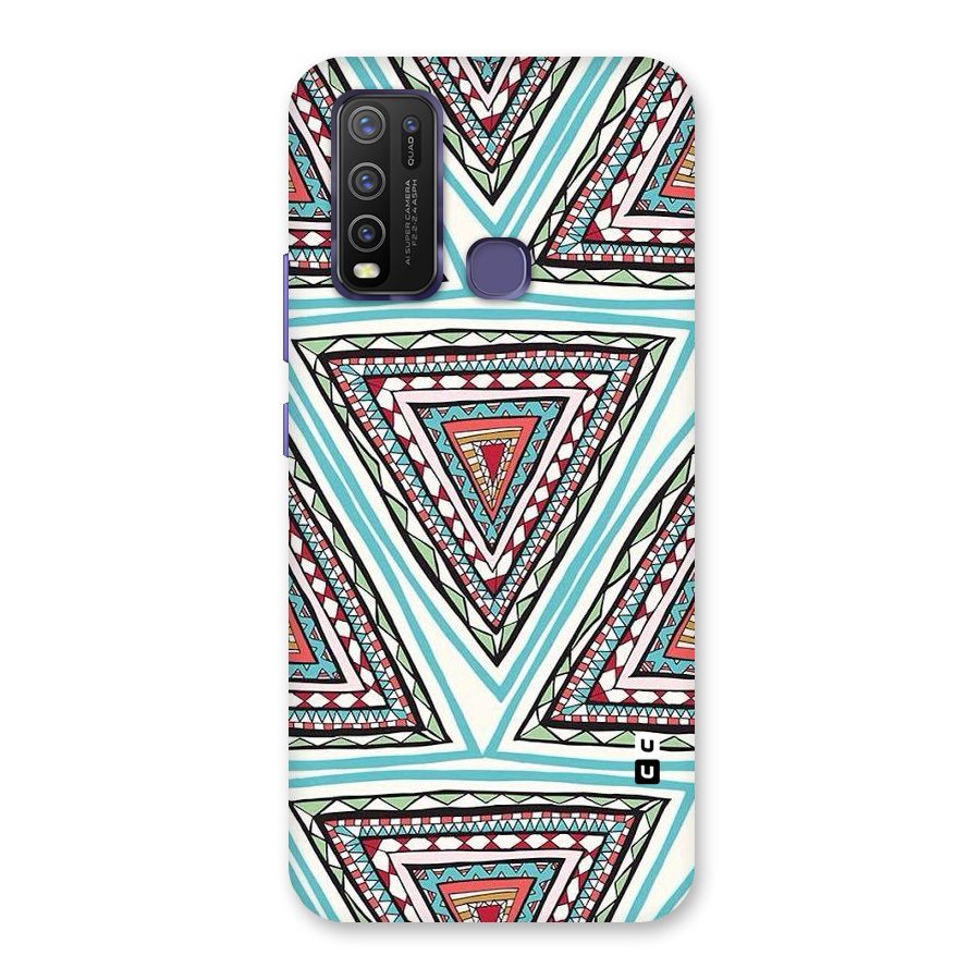 Triangle Abstract Mode Back Case for Vivo Y50