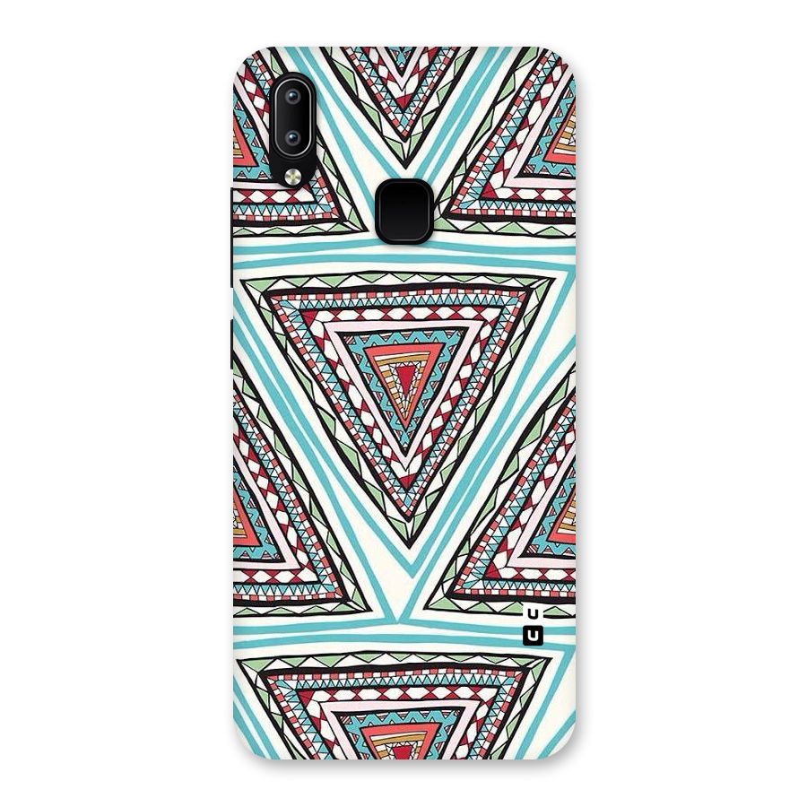 Triangle Abstract Mode Back Case for Vivo Y93