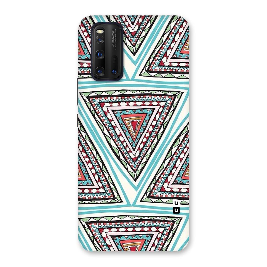 Triangle Abstract Mode Back Case for Vivo iQOO 3