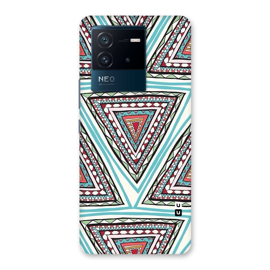 Triangle Abstract Mode Back Case for Vivo iQOO Neo 6 5G