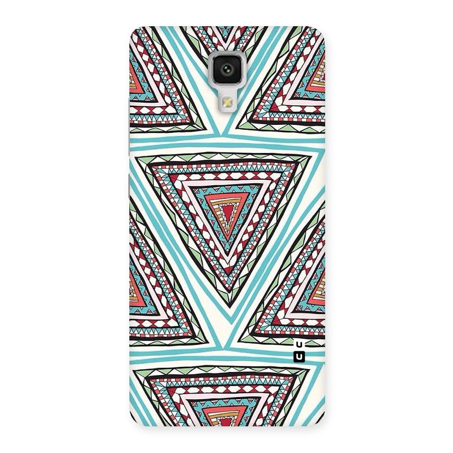 Triangle Abstract Mode Back Case for Xiaomi Mi 4