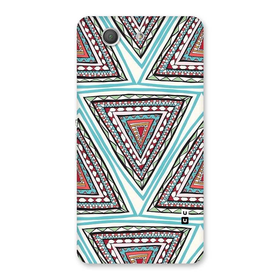 Triangle Abstract Mode Back Case for Xperia Z3 Compact