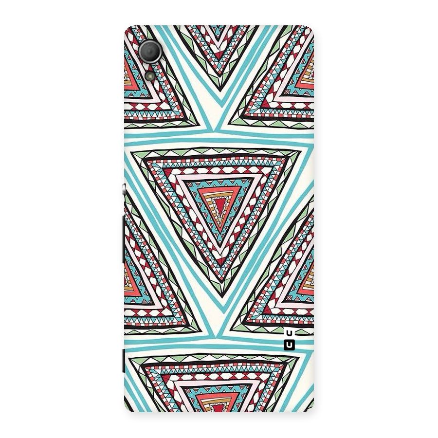 Triangle Abstract Mode Back Case for Xperia Z3 Plus
