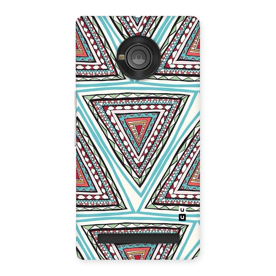 Triangle Abstract Mode Back Case for Yu Yunique