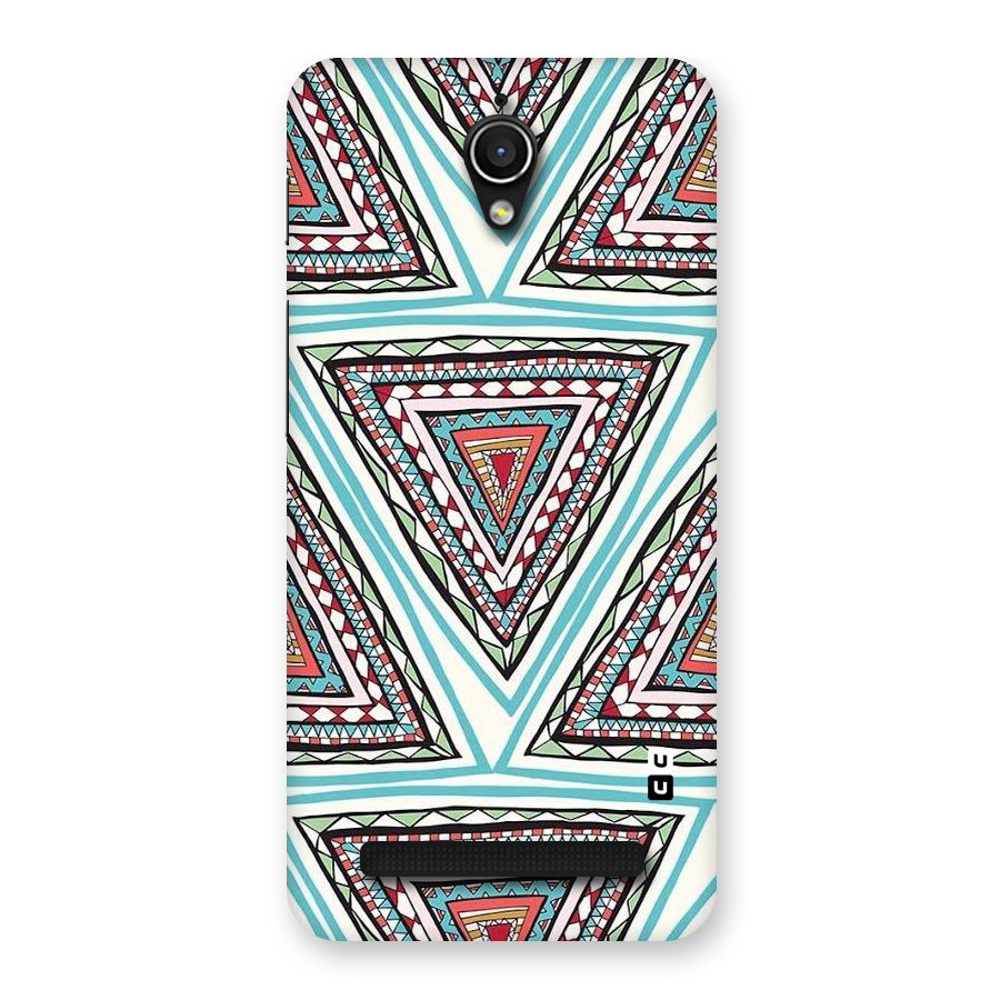 Triangle Abstract Mode Back Case for Zenfone Go