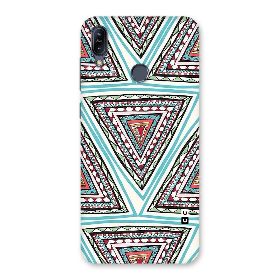 Triangle Abstract Mode Back Case for Zenfone Max M2