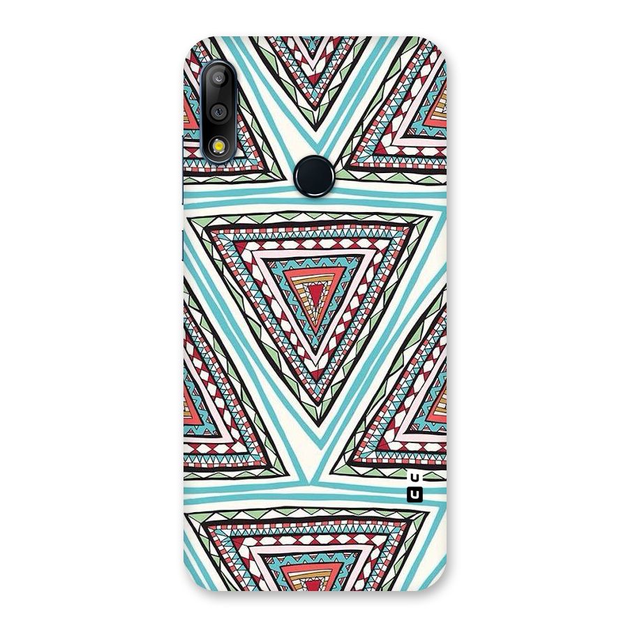 Triangle Abstract Mode Back Case for Zenfone Max Pro M2
