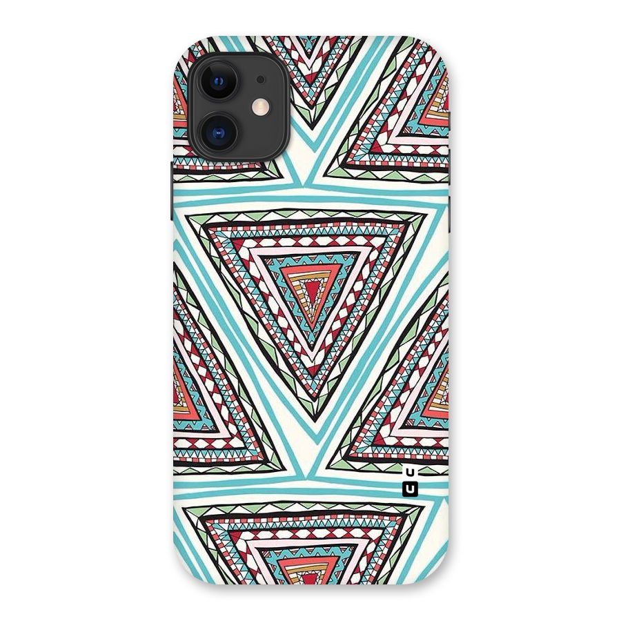 Triangle Abstract Mode Back Case for iPhone 11