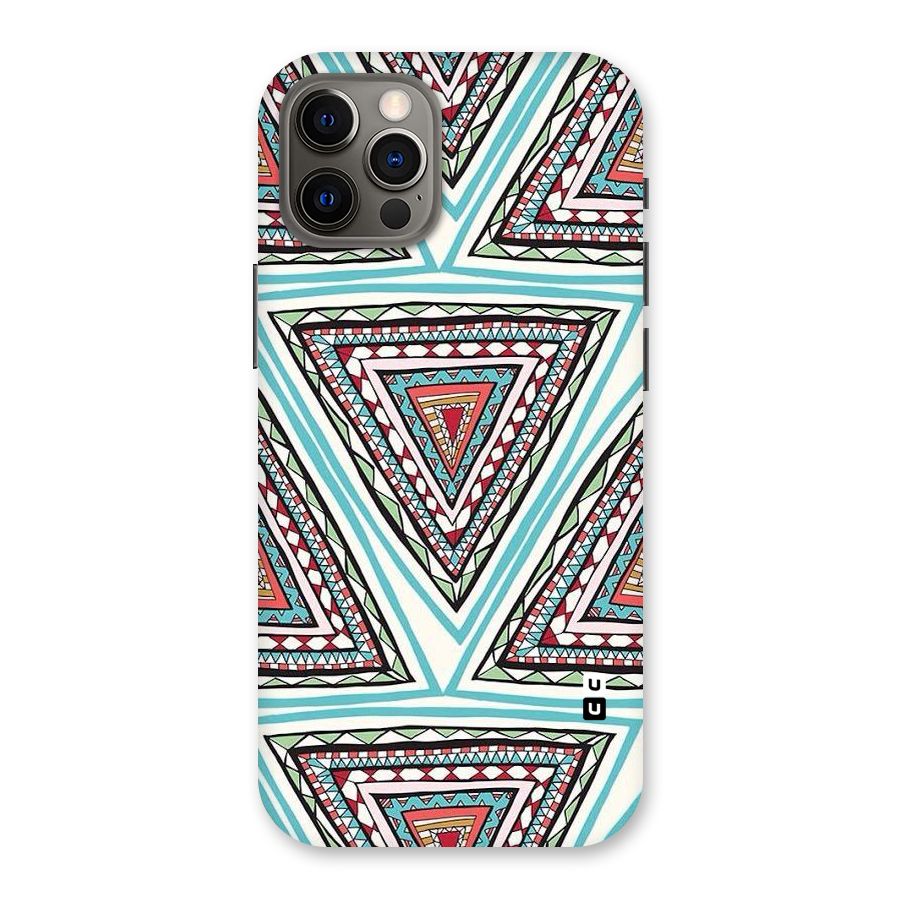 Triangle Abstract Mode Back Case for iPhone 12 Pro