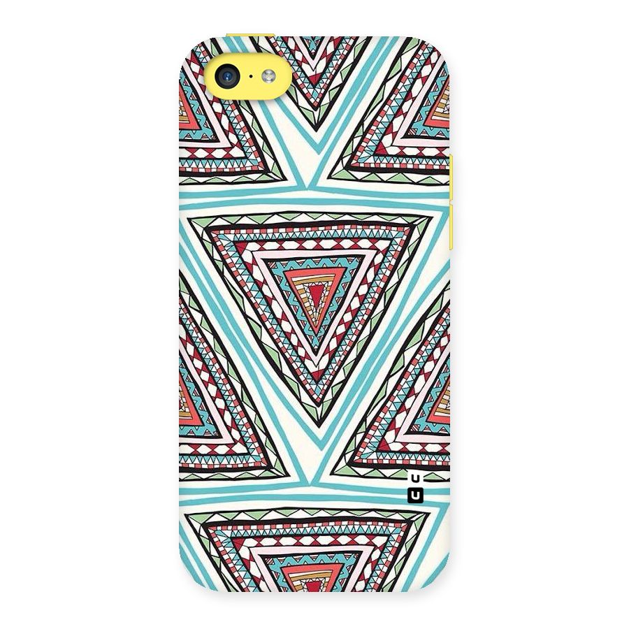 Triangle Abstract Mode Back Case for iPhone 5C