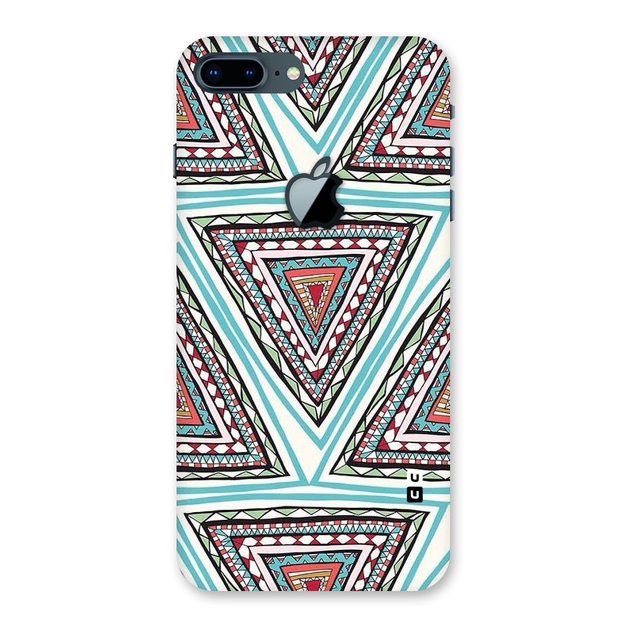 Triangle Abstract Mode Back Case for iPhone 7 Plus Apple Cut