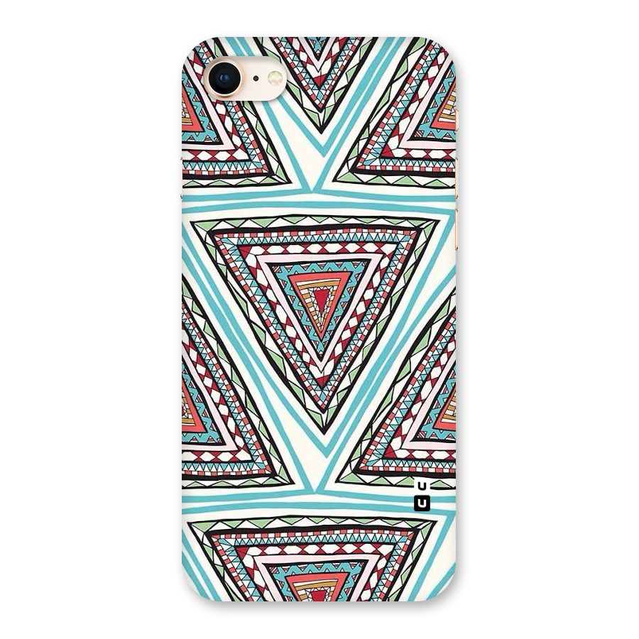 Triangle Abstract Mode Back Case for iPhone 8