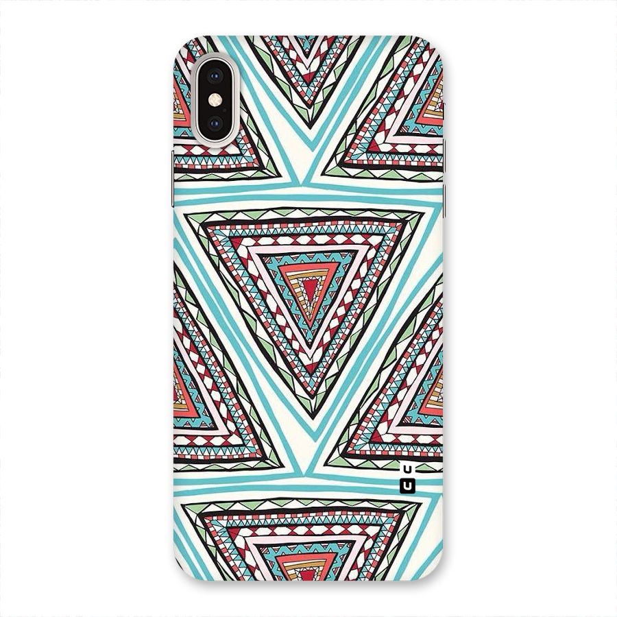 Triangle Abstract Mode Back Case for iPhone XS Max