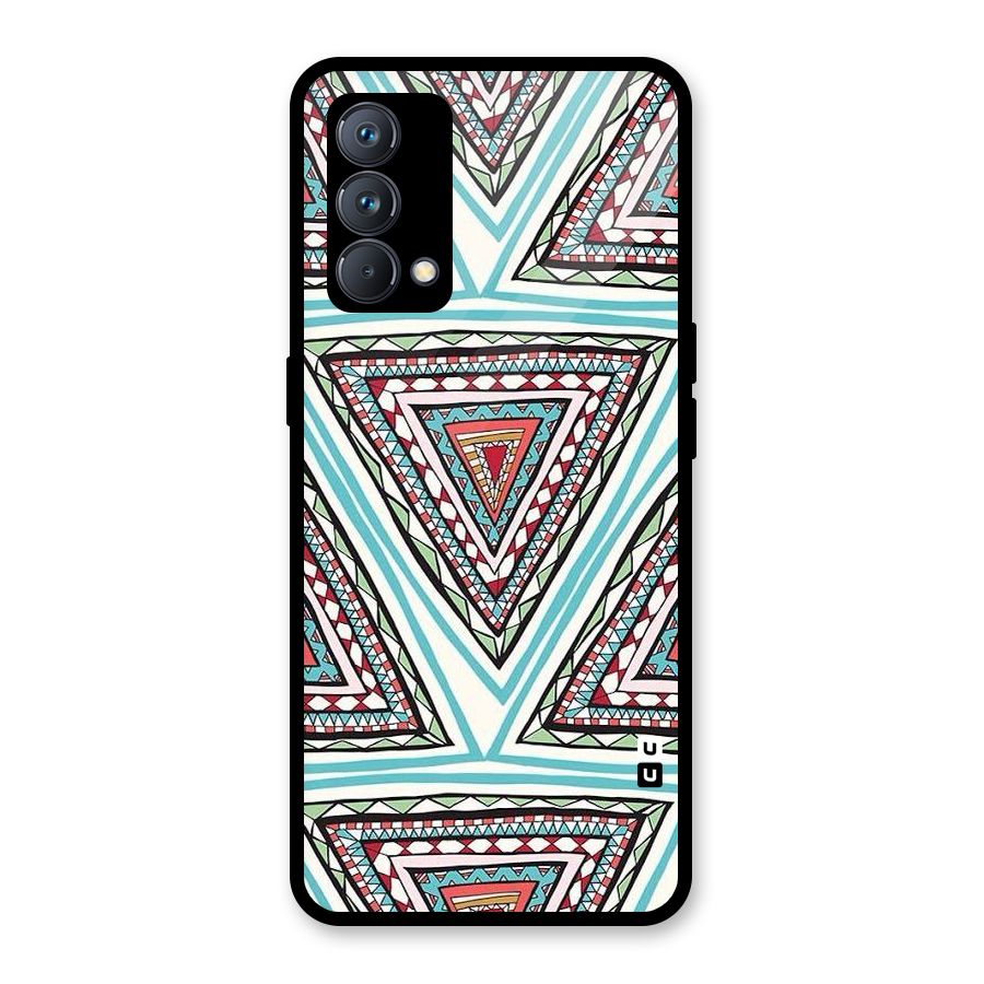 Triangle Abstract Mode Glass Back Case for Realme GT Master Edition