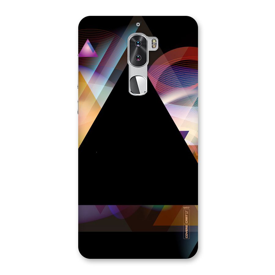 Triangle Black Abstract Back Case for Coolpad Cool 1