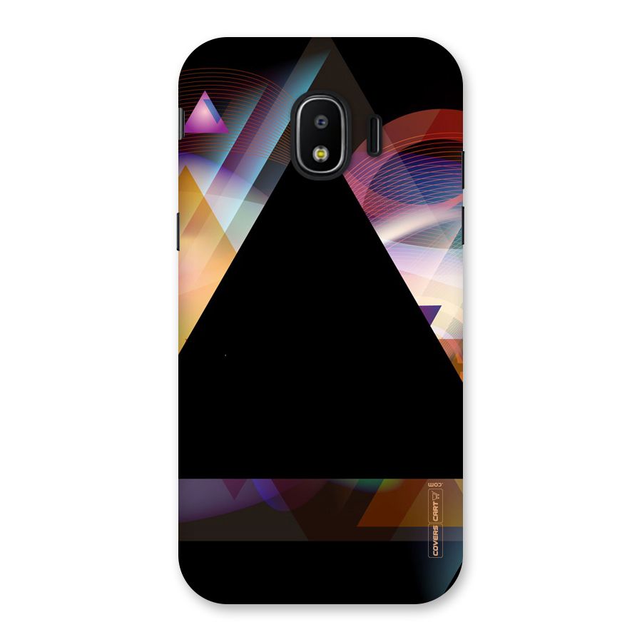 Triangle Black Abstract Back Case for Galaxy J2 Pro 2018