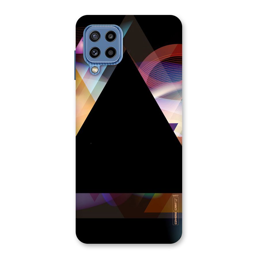Triangle Black Abstract Back Case for Galaxy M32