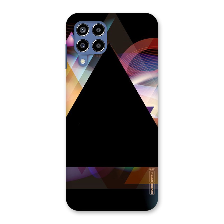 Triangle Black Abstract Back Case for Galaxy M53 5G