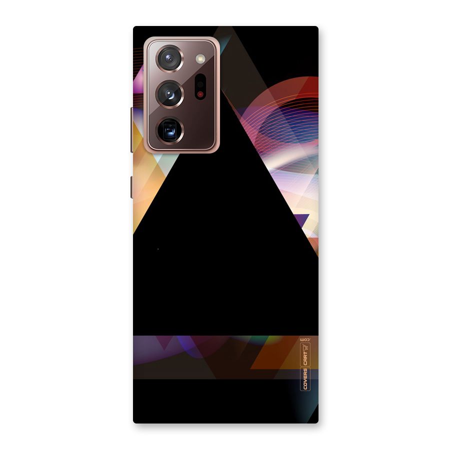 Triangle Black Abstract Back Case for Galaxy Note 20 Ultra