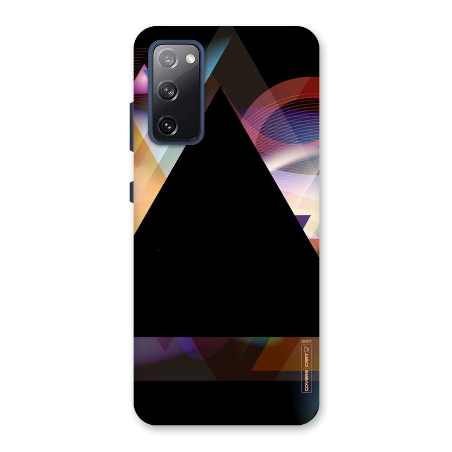 Triangle Black Abstract Back Case for Galaxy S20 FE