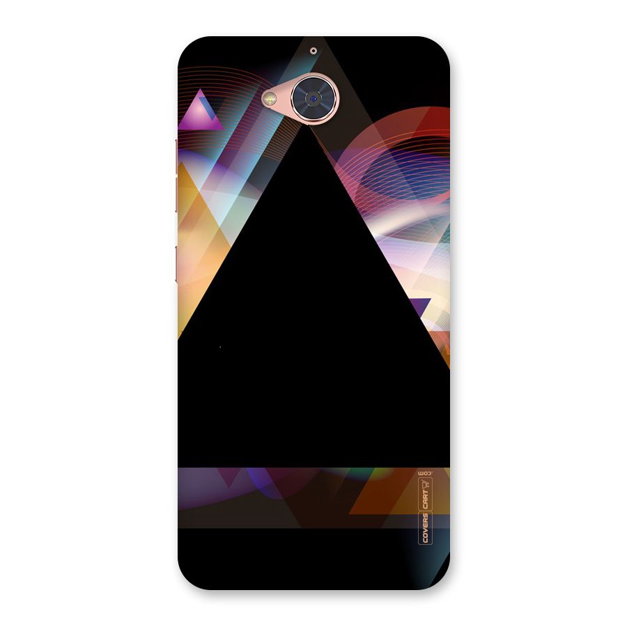 Triangle Black Abstract Back Case for Gionee S6 Pro