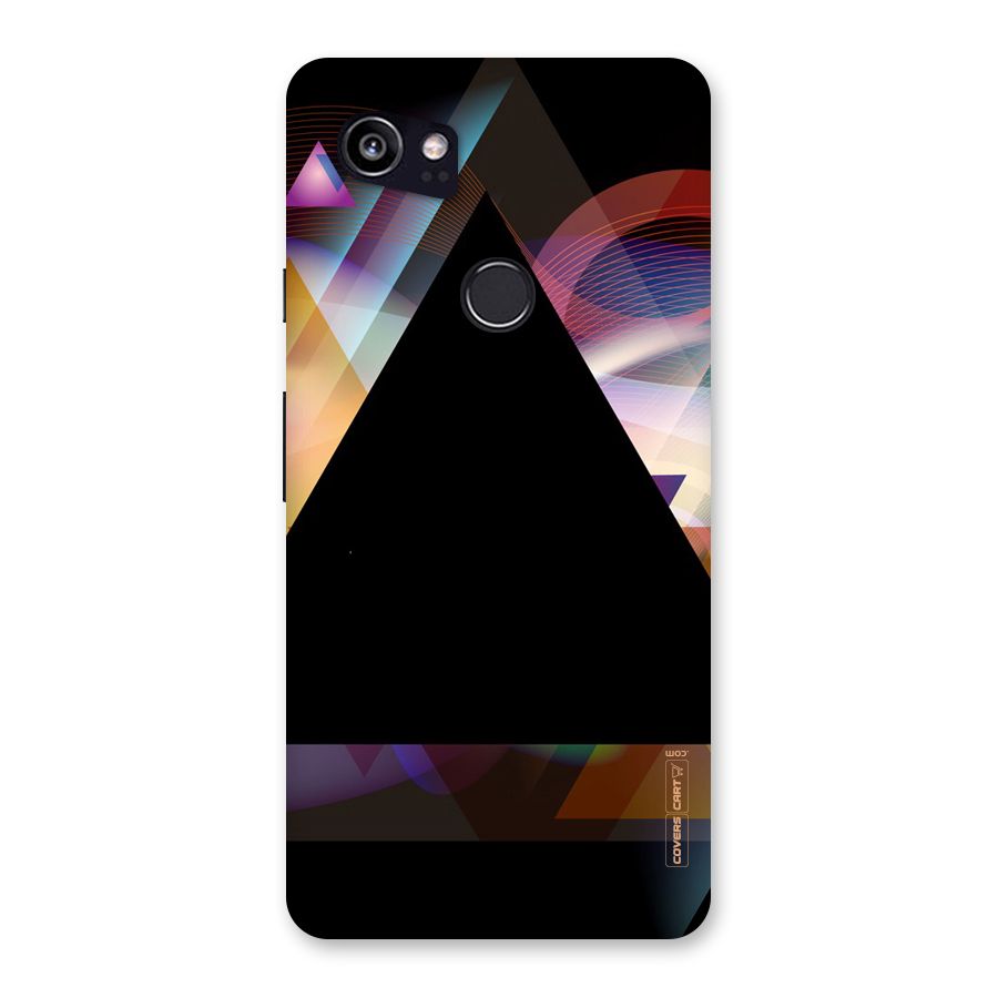 Triangle Black Abstract Back Case for Google Pixel 2 XL