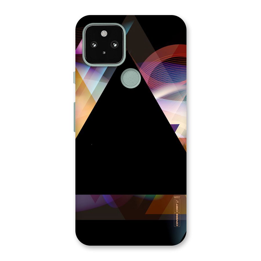 Triangle Black Abstract Back Case for Google Pixel 5
