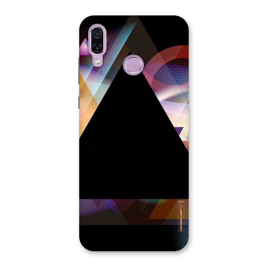 Triangle Black Abstract Back Case for Honor Play