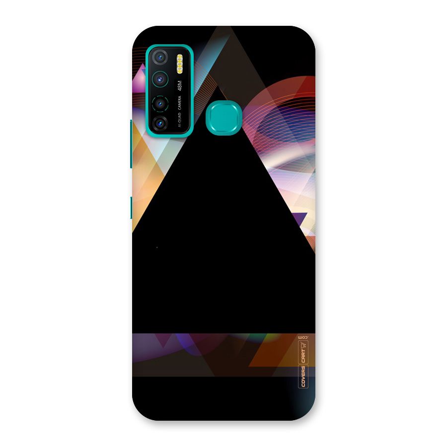 Triangle Black Abstract Back Case for Infinix Hot 9 Pro